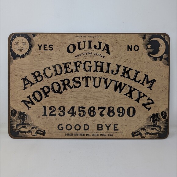 Vintage OUIJA Board William Fuld Mystifying Oracle Salem MA Original Box 1960s - Picture 4 of 13